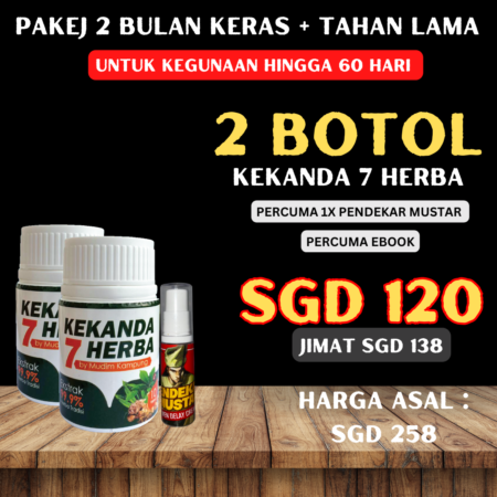 Kekanda 7 Herba 2 Botol